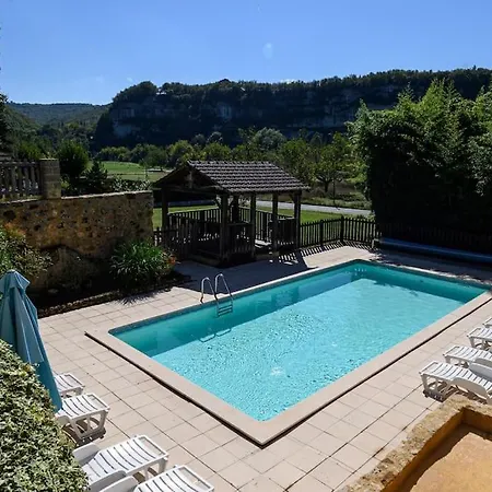 Hay Barn - Spacious With Private Terrace And Incredible View, Shared Swimming Pool Lejlighed Peyzac-le-Moustier